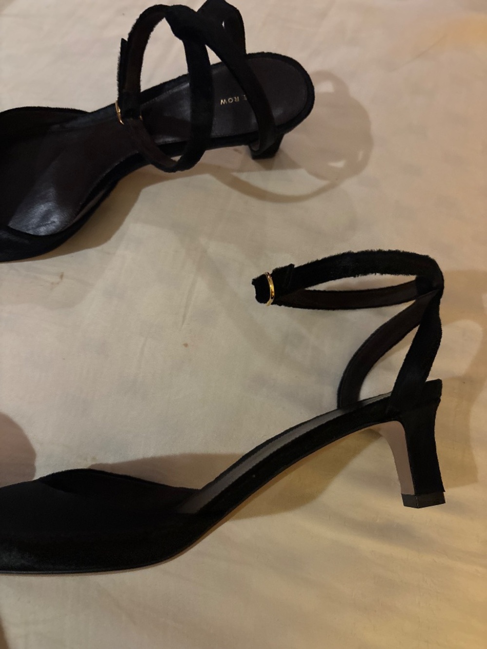 The Row Carla 45cm velvet heels - Picture 7 of 9